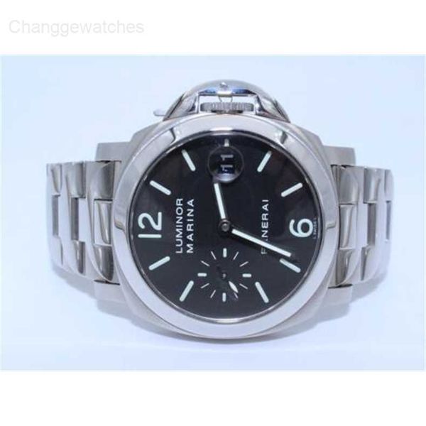 Designer -Armbanduhr, Luxus -Armbanduhr, Luxus Uhr, Automatic Watchmens Watch40mm Automatic Steel Mens Watch 50 verkauft wie es ist
