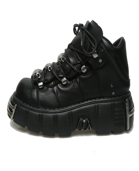 Boots Fashion Casual New Rock Rock Female Shoes Chunky Decoration Motor Motorcycle Boots2617577