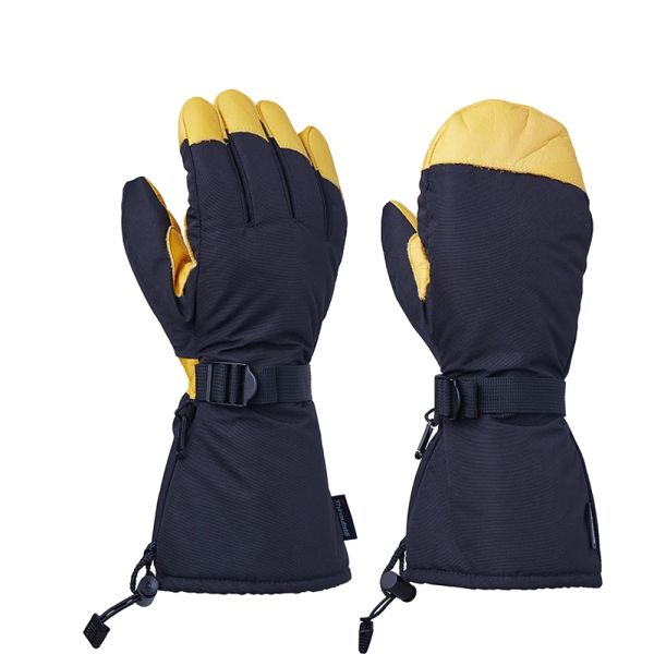 Spaccate ozero guanti invernali Ski Mittens thinsulate Snow Snow Lavoro riscaldato Glove Sicurezza termica che lavora per uomini e donne