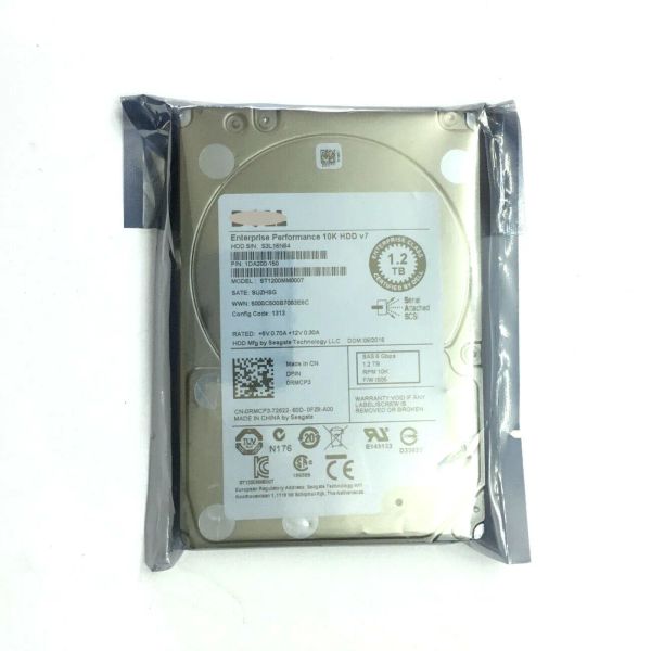 ST1200MM0007 RMCP3 0RMCP3 1.2TB 10K 6GB/S 2.5 