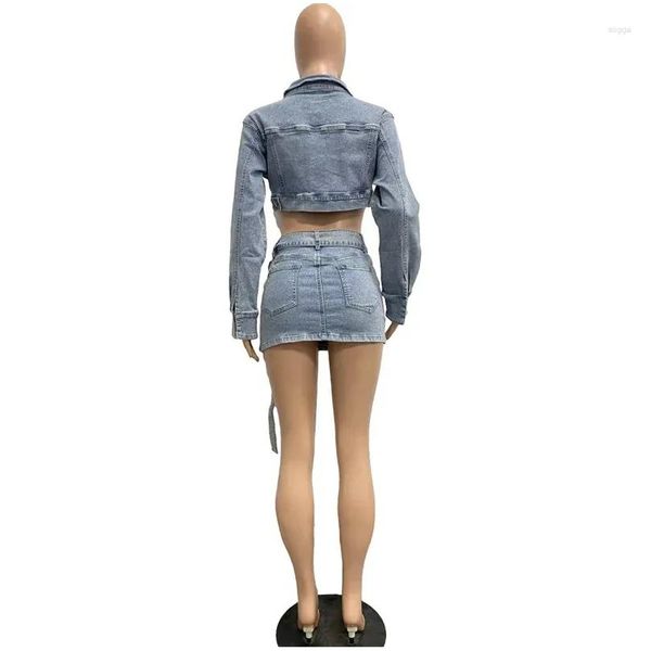 Vestidos de trabalho streetwear jean jeans vestido