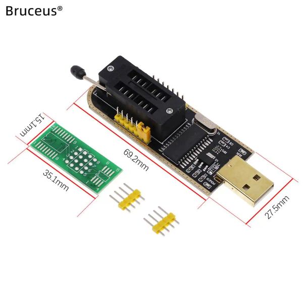 DIY KIT I21 CH341A 24 25 серии серии EEPROM FLASH BIOS USB Программический модуль SOIC8 SOP8 Тестовый зажидок для 93CXX/25CXX/24CXX