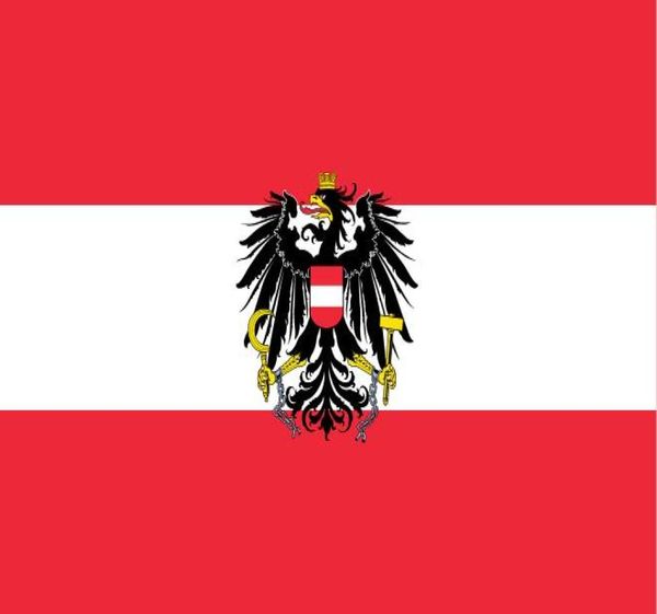Bandeira da Áustria da Áustria Estado de 3 pés x 5ft Banner de poliéster voando 150 Bandeira personalizada de 90cm Outdoor5522906