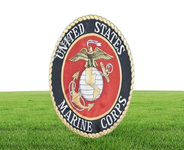 Black USMC Marines Marines Corps Emblem Flag 3ft x 5ft Polyester Banner volando 150 90 cm Flag personalizzato Outdoor6138263