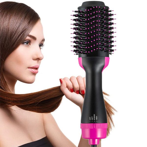 COMBAGGIO ARIO CHOTTO 5 in 1 Riduzione del rumore multifunzionale pettine Curling Raddrizzazione del ferro pettine Air Aria calda Blow Dryer