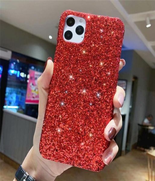 Fashion glitter Premium Rhinestone Case per iPhone 12 11 Pro XR XS Max 8 7 Designer di lusso Donne Defender Telefono Copertina posteriore 56578937841095