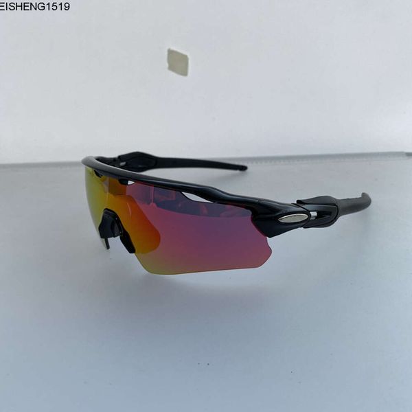 Okcycling Óculos de sol Eyewears polarizados lentes pretas Ciclismo Eyewear Esportes de pilota
