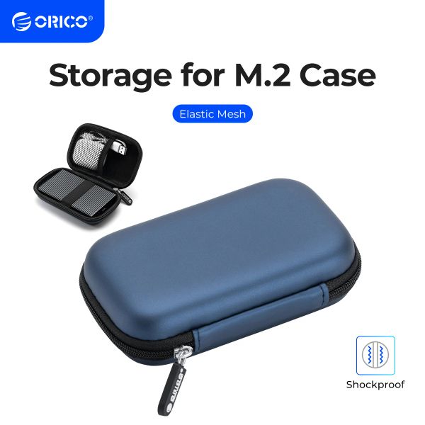 Случаи Orico M.2 Hard Drive EVA Portable M.2 SSD Score Shropething Bag для M2 SSD CSAE/ERPHONE/LINE/USB FLASH DRIP/PSSD