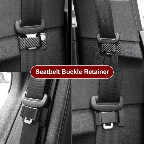 2/1pcs Clip regolabile per la cinghia del sedile per auto per auto universale per Tesla VW BMW Honda Nissan Accessori interni