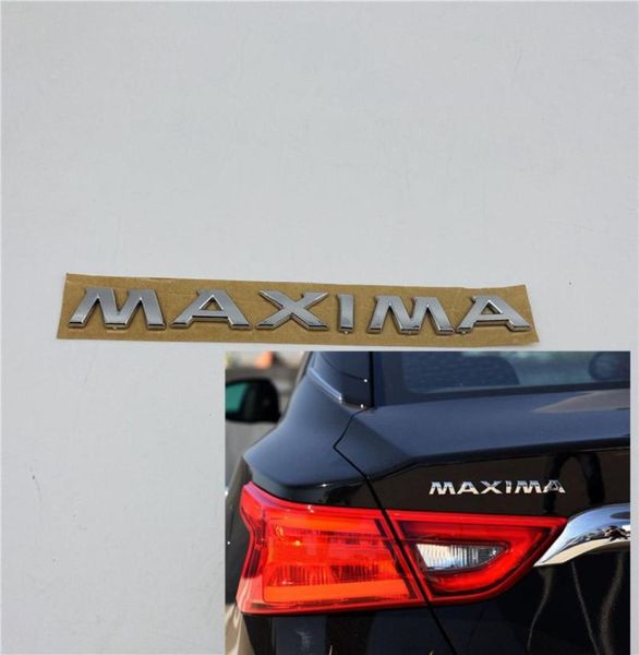 Per Nissan Maxima Maxima Emblema posteriore Emblema BADGE SIMBOLO LOGO Sign1767223