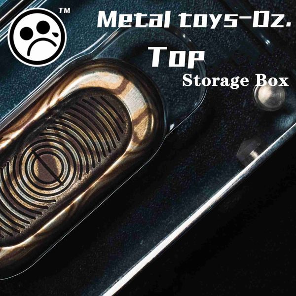 Декомпрессия Toy Metal Toys DZ Top Moin Box Display PC Box Magnetic Attraction Трехцелевой коробку Портативный водонепроницаемый внутренний бак может быть DIY 240413