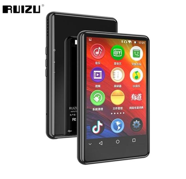Ruizu H6 Android WiFi MP3 Player con touch screen da 4 pollici Bluetooth da 4 pollici 8GB16GB Supporto video Solpeggiatore Spegnatore 2203099497340