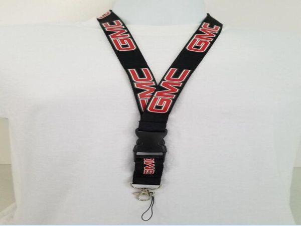 Für GMC Sierra Yukon schwarzer Lanyard -Nackengurt Schnellfreisetzer Keychain Neck -Armband3806289