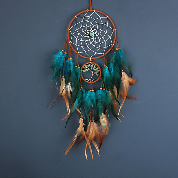 ASETICO DREAM Catcher Room Decorazioni da parete Arte Arte Feather Life Feather Tree DECORATIVI LUSICO per gli accessori per decorazioni per la casa