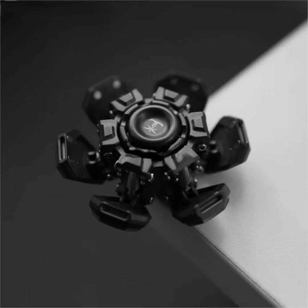 Descompressão brinquedo de descompressão brinquedo t max fidget giration spinner zirconium liga manual spinner brinquel