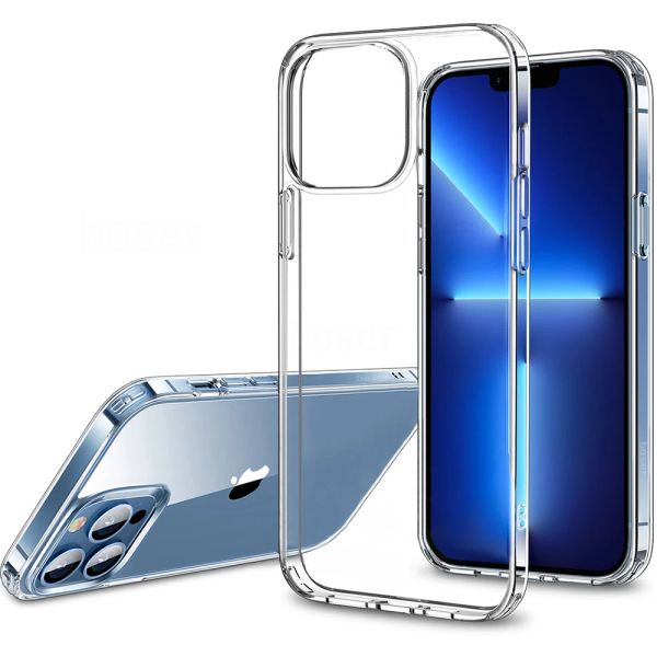 Прозрачный силиконовый корпус мягкого телефона для iPhone 14 Pro Max Cover для iPhone 5 6 6S 7 8 XS Max 11 12 13 14 Plus SE Clear Case