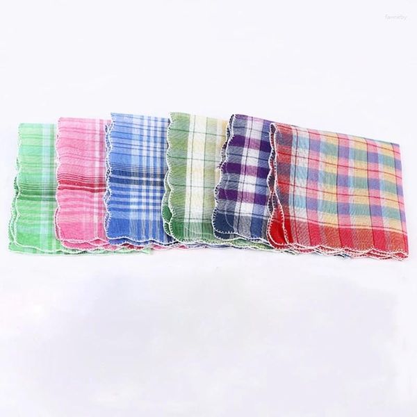 Laço amarra o lenço simples de lenço simples de lenço de lenço de secagem rápida limpe a toalha 5pcs 449b