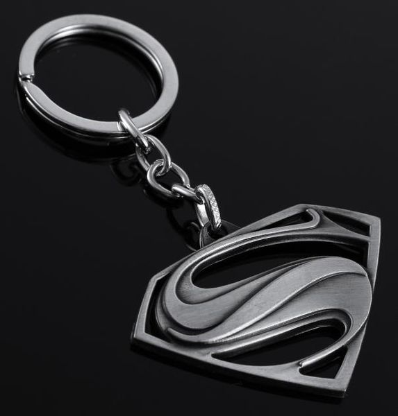 Bütün anahtar zincir yaratıcı hediyeler superman geri dönüş metal anahtarlık araba reklam anahtar yüzük kolye 3 color2422395
