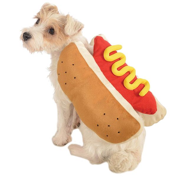 Trajes de cães de halloween de novidade