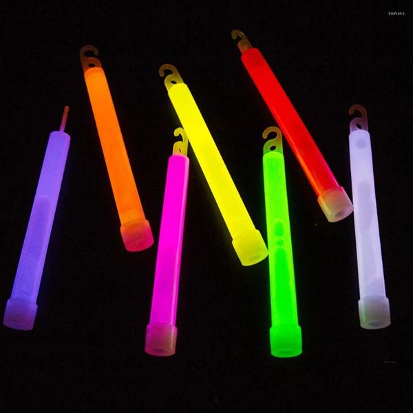 Parti Dekorasyonu Aydınlık Çubuklar Dark Glow Stick Işartı Neon Tırmanma için Oyuncaklar Kamp Kamp Doğum Günü Düğün Festivali Noel