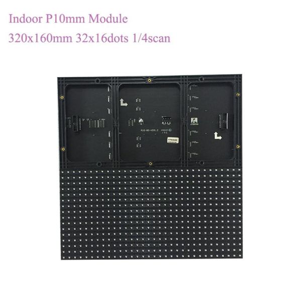 Модуль 320160 мм P10 Indoor 3216Pixels 18 Scan RGB SMD3528 10 мм для полного цветного светодиодного дисплея SN3704772