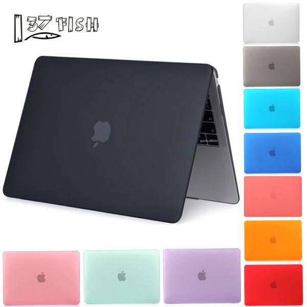 Fälle Laptop Fall für MacBook Air 13 A2337 2020 A2338 M1 Chip Pro 13 2022 M2 Air 13.6 12 11 15 für MacBook Pro 14 Cover 2021 Pro 16