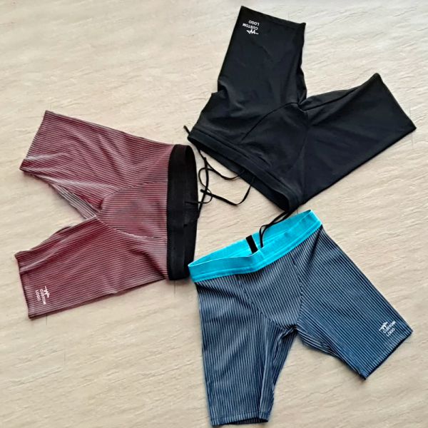 Pantaloni da uomo elite marathon leggings sport a maglie cortometrali rapidi piste di velocità e campo pantaloni centrali logo personalizzato