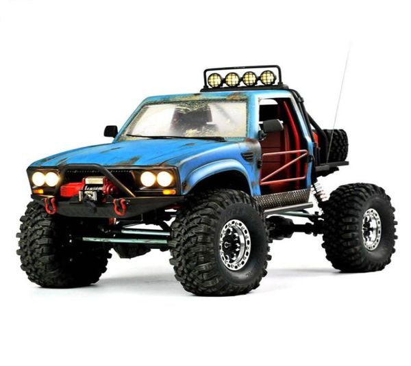 RC Truck 4WD внедорожник Drit Bike Bukgy Pickup Pickup Удаленный контроль автомобилей Offroad 24G Rock Crawler Electronic Toys Kids Gift Y2003173056358