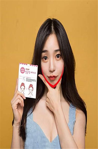 Dodo Etichetta Cutelove Face Lifting Patch Invisible Artefact Sollevatura del mento Adesiva sottile Adesiva Adesivo Strumenti di sollevamento della faccia 40PCS1985084