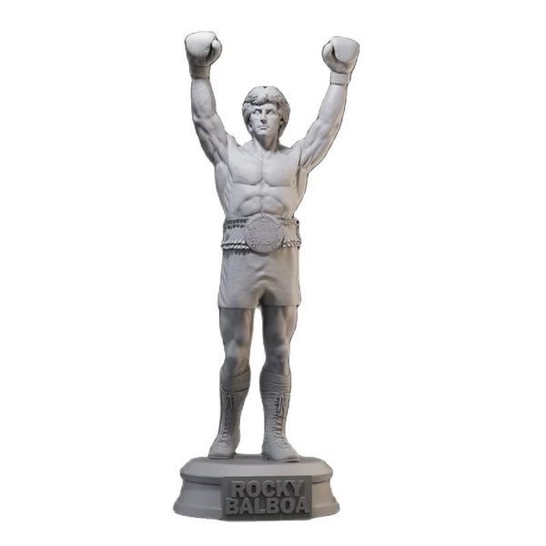 1/18 1/24 1/35 Skala Rocky Harzpuppenmodell Klassische Film Boxer -Figuren unbemalte Figuren Miniatursammlung