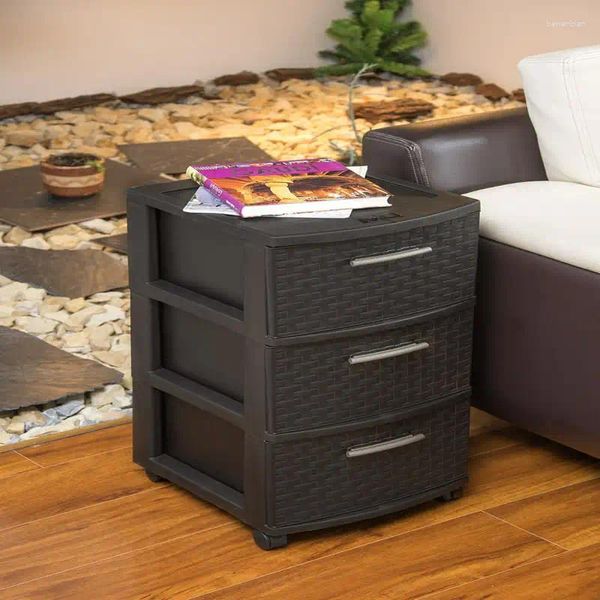 Stume da stoccaggio 3-Drawer Resina per tutti gli usi espresso