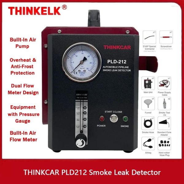 Turbo Model Professional Auto Pipeline Rauch Leck -Detektor Diagnosewerkzeug PLD 212 Autogasleckage Locator