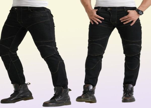 Jeans de motocicleta Men Motocross Calças de motocicleta Motocross Racing Racing Motorbike Bike Troushers Equipamento de Proteção15790067