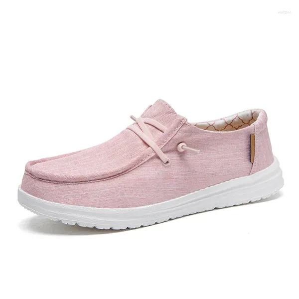 Lässige Schuhe Sommer Frauen Männer Paar Leinwand Slipper auf flachen Frauen Sport Sneakers Stoffmama Zapatillas ausrutschen