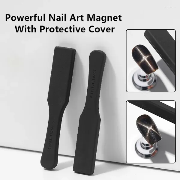 Essicchi di unghie Magnete Occhi gatto Stick per gel in polvere UV 3D Effetto striscia di linea multifunzione francese strumenti per unghie magnetiche