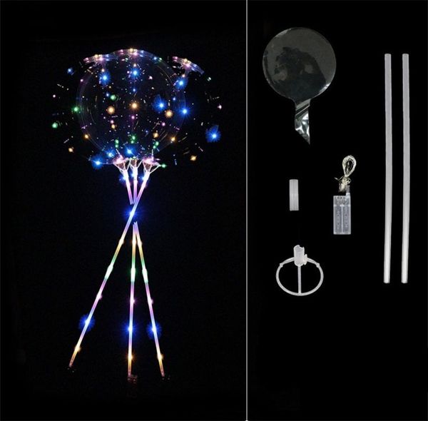 Nuovi palloncini Luminosi a LED con gigante del bastoncino palloncini luminosi illuminati per bambini giocattolo decorazioni per matrimoni di compleanno 1098 V27335751