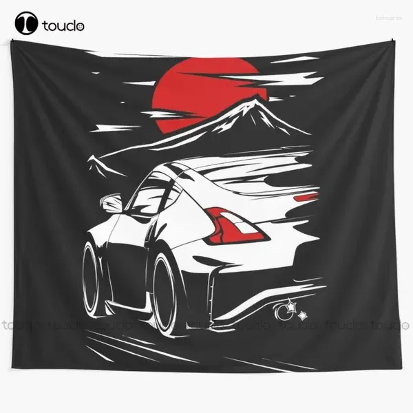 Taquestres Nissann 370Z Haruna Tapestry Wall Awesome Hanging for Living Room Bedroom Domor Decoração