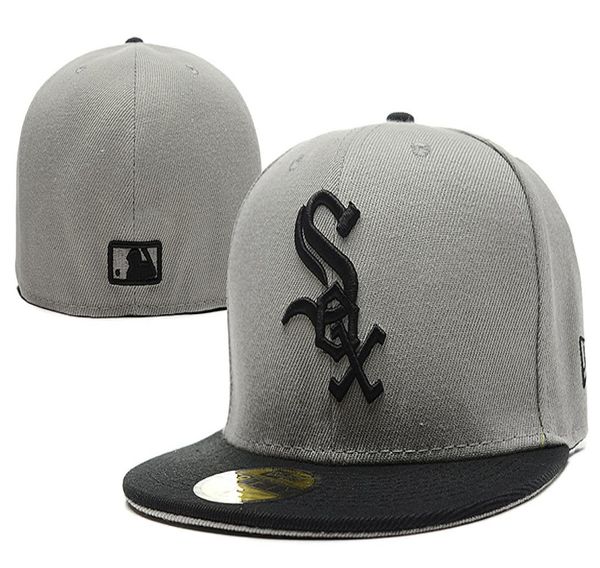 2020 модные шляпы высококачественные Chicago Designer Hats White Sox Команда логотип вышиваем