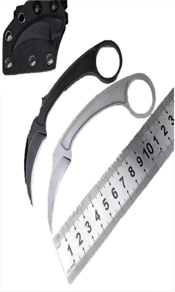 Nuovo arrivo di alta qualità Bastinelli coltelli tattici da 440c lama in pietra manico in acciaio a tangamera piena in acciaio a lama fissa Knife2924101