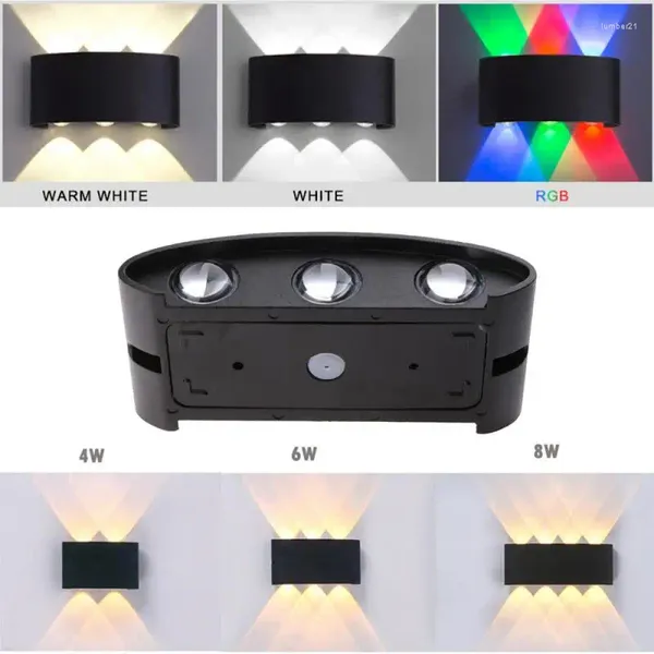 Wandlampe LED Einfache Installation Stilvoller Innenreppenleuchten -Veröffentlichung innenleuchte verstellbare Helligkeit