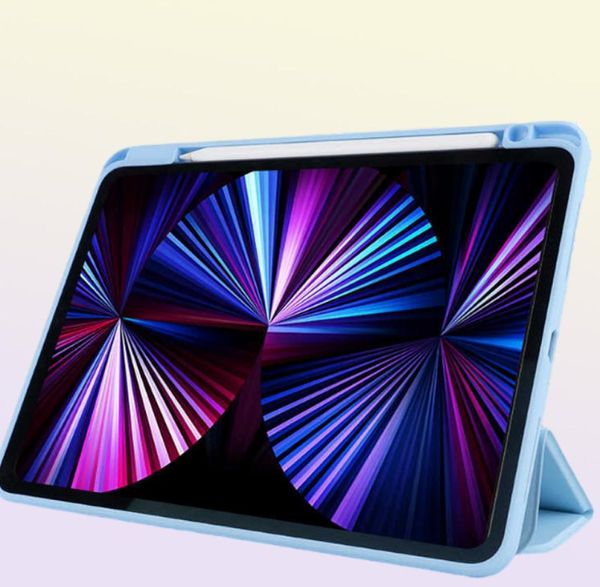 Сумки для таблеточных компьютеров для iPad Air 5 2021 Pro 11 4 109 Cover Stand 129 Mini 6 2019 102 7 8 9 -й генерации 360 ° Вращение W2210207133112