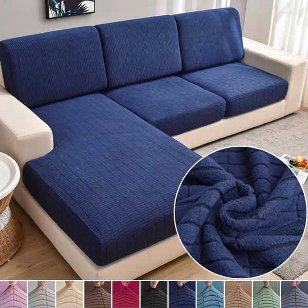 Stuhlabdeckung Sofa Sitzkissenabdeckung elastischer Lader Couch Corner L-Form-Möbelschutzschutz