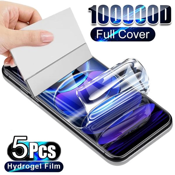 5pcs Hydrogel Film for Huawei Honor 20 30 10 Lite 20E Protetor de tela para honra 20 V30 Pro V20 V10 Visualização 30 20 30i 20i 10i