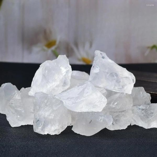 Figurine decorative in cristallo bianco naturale e espansione della fragranza decorazione per la casa degica crea una pietra di energia del desiderio