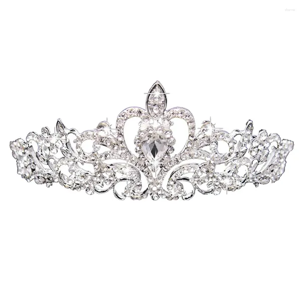 Haarklammern Braut Hochzeit Kopfschmuck Prinzessin Bühne Charme Mode großartige Krongeschenke Freundin Freundin