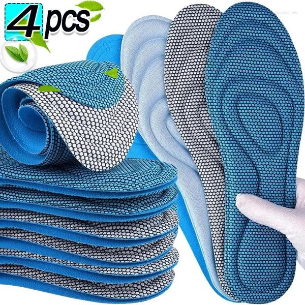 Frauen Socken 3D Memory Foam Orthopädische Einlegesohlen für Schuhe Männer Nano Antibakterielle Deodorisierung Innensohle Schweißabsorption Laufkissen