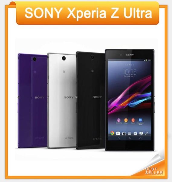 Sony Xperia Z Ultra XL39H Phone celular Quadcore 2GB RAM 3G4G C6802 C6833 64QUOT TOTE 8MP WiFi GPS desbloqueado Pho7253691