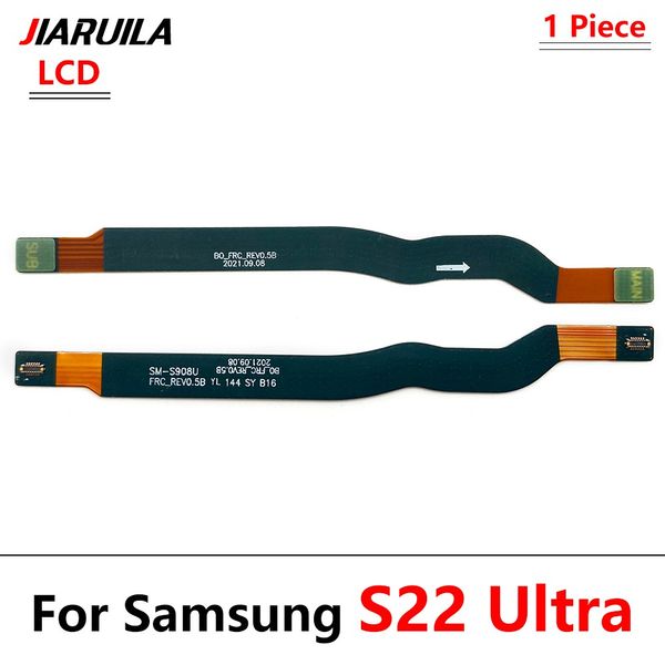 Nuovo per Samsung S20 S21 S22 S23 Plus Ultra Fe 4G 5G Connettore della scheda principale del segnale del segnale LCD Cavo flessibile