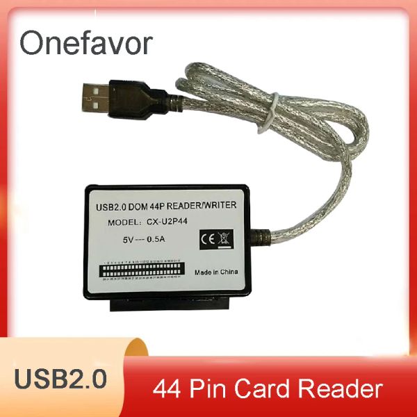 Leser OneFavor -USB -zu -DOM -Karten -Leser IDE40 PIN 44 PIN Scheiben Sie auf Modul 2,5 Zoll USB -Kartenleser Elektronischer Festplattenadapter