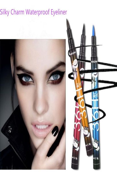 36H Su Geçirmez Siyah Eyeliner Yanqina Makyajı Makyaj Güzellik Comestics Göz Yollu Kalem Yepyeni Yüksek Kalite 6146279